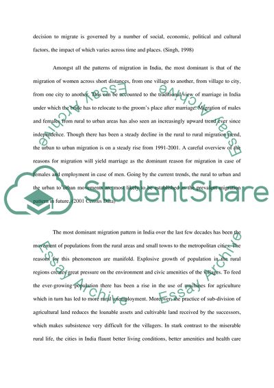 The Global Migration Process
