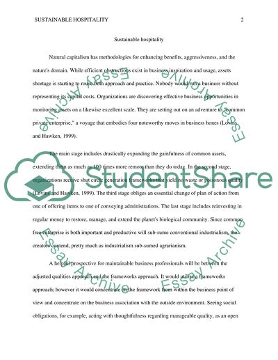 Substainable developement Homework