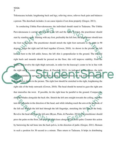 Yoga: Final Paper