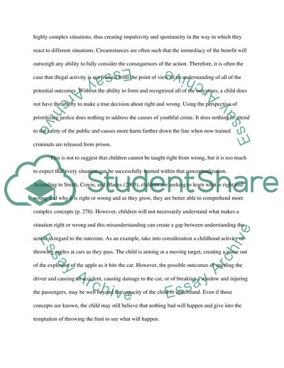 How should children in trouble with the law be responded to by prioritizing their welfare or by prioritizing justice