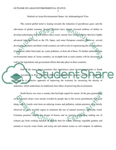 Environment- Topics in Asian Studies