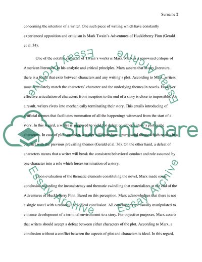 Twains Controversial Ending - Huckleberry Finn