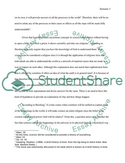 Science as One of the Forms of Religion