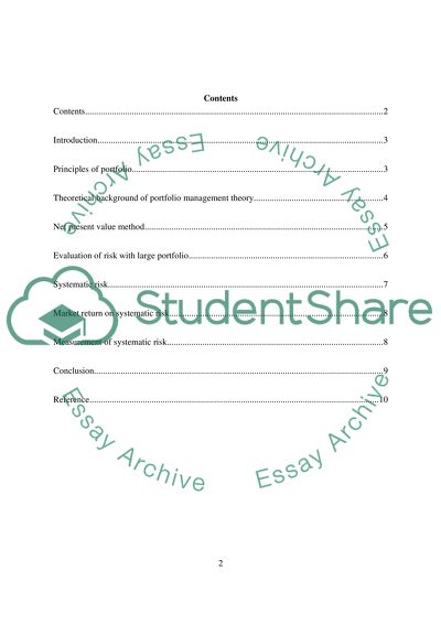 Why Investors Should Establish Portfolios