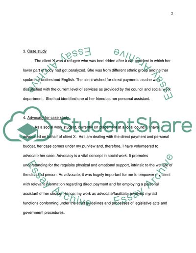 Concept of Accountability in the Social Work