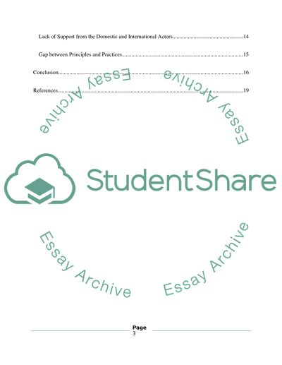 Can Successful SSR Programmes be Locally-Owned