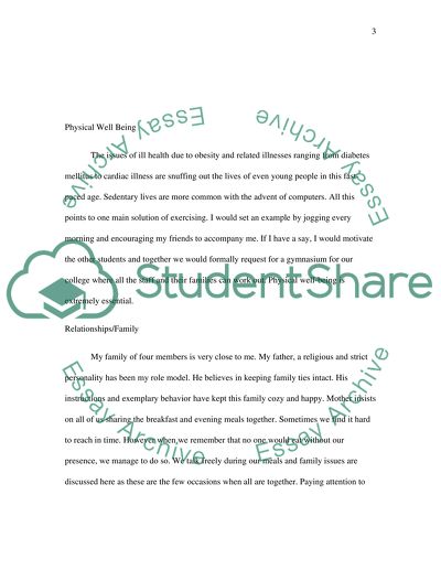 PERSONAL ETHICAL DEVELOPMENT EXERCISE