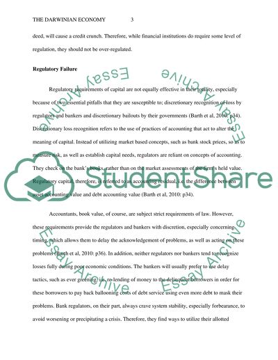 The Darwinian Economy