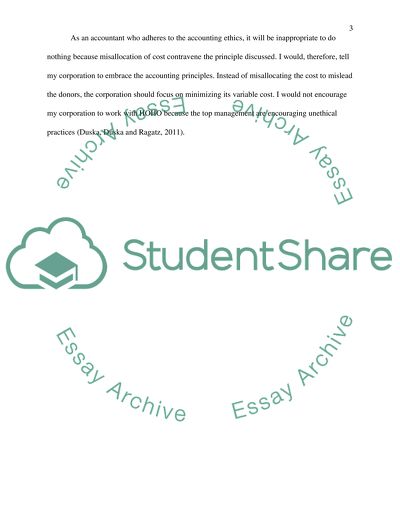 Accounting case study analysis