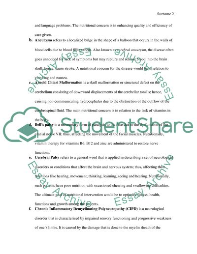 Neurology: a Medical Subject Area