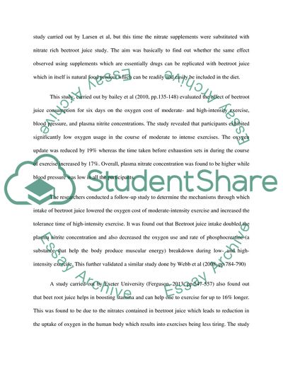 The Benefits of Beetroot Juice in Athletic Performance