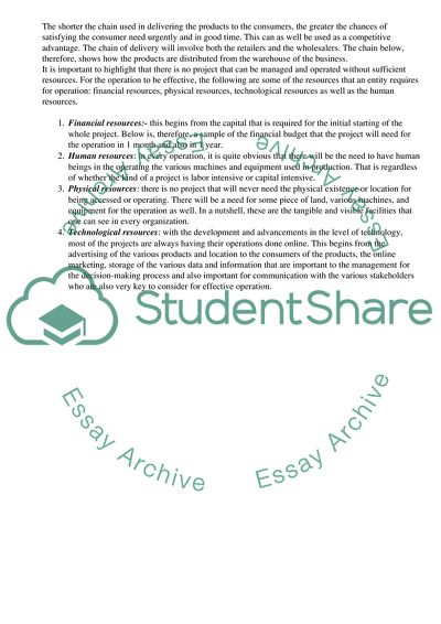 Project Plan to Better Meet Customers Needs