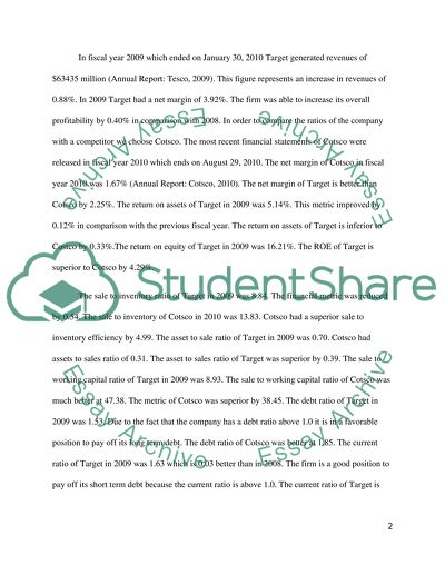 Analysis of the Target Enterprise for Purchase