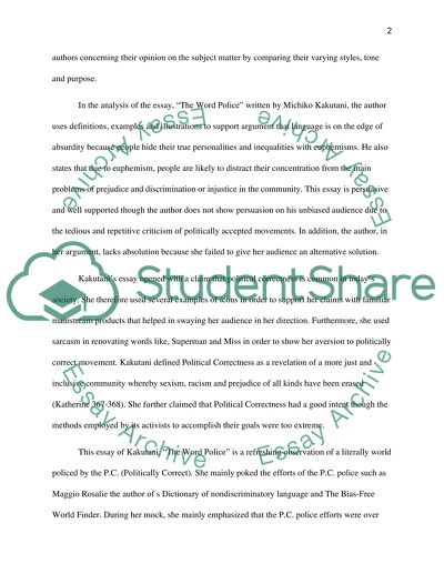 Essays from Contemporary Culture