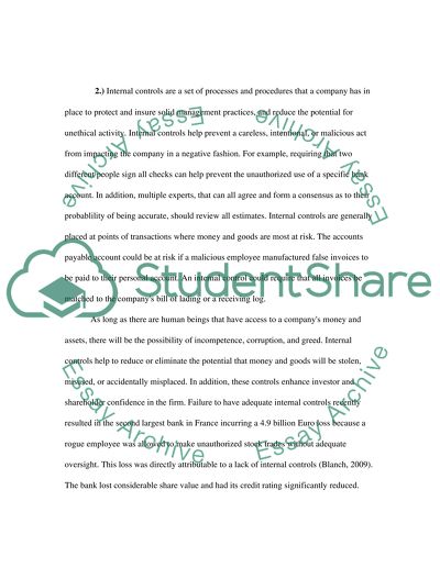 Week One Discussion Questions