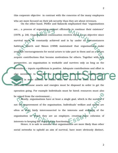 Development of the Theory of Multidimensional Organization