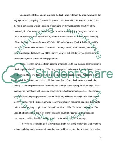 Analysis of the Impact of the Community Living Assistance Services and Support Act on the US Economy