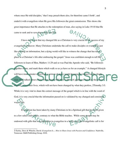 Evangelism Vision Issues