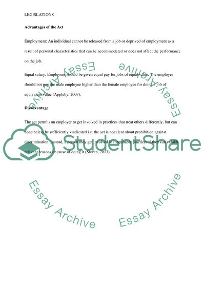 Legal Issues in Discrimination in Promotion and Hiring