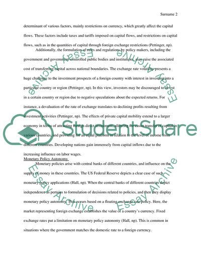 International Monetary Policy Issues