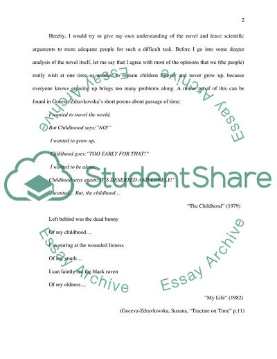 Using either Peter Pan or Elidor, examine the relationship between the real world and the fantasy world