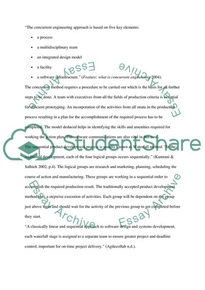 The Product Development Processes