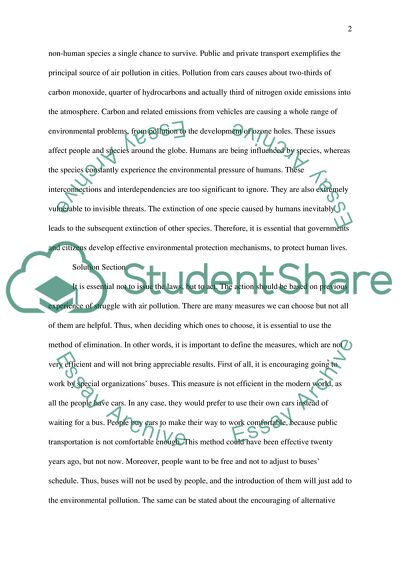 Pollution in Arizona