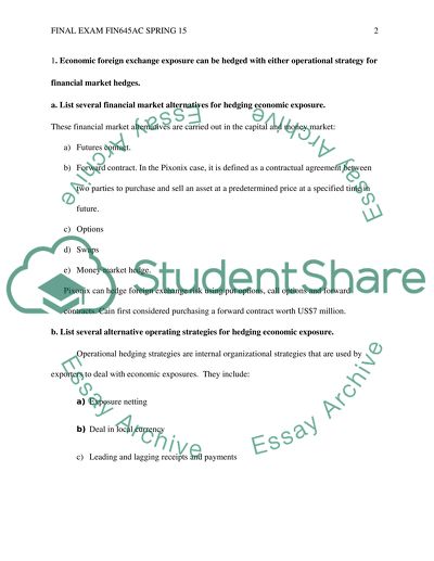 Economic Foreign Exchange Exposure
