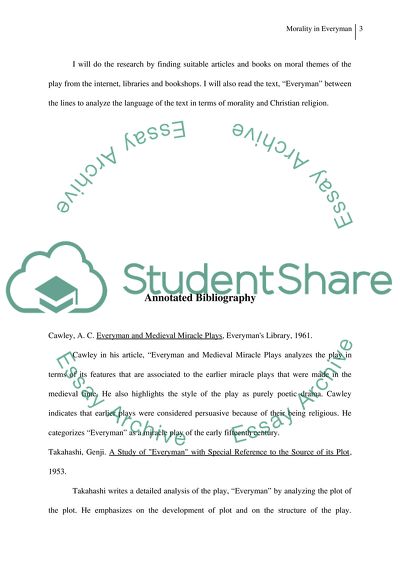 Morality in Everyman