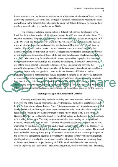 Online Interactive Tutorial to Assist the Teachers