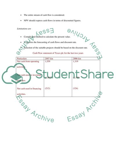 Valuation methods and approaches tehcniques of tesco plc