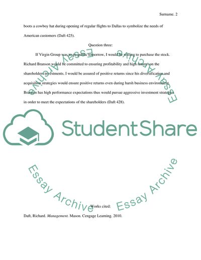 Virgin Group Case Study