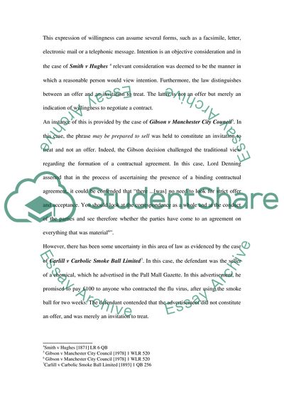 Advice on the Contract Law