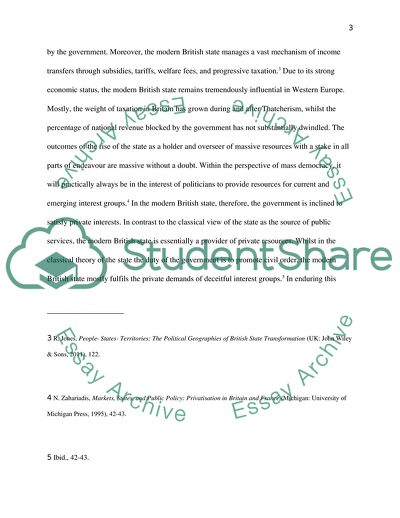 What is the State of Britain