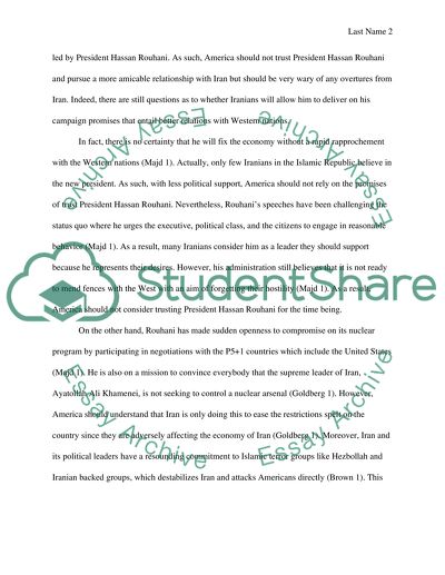 The US-Iran Relationships