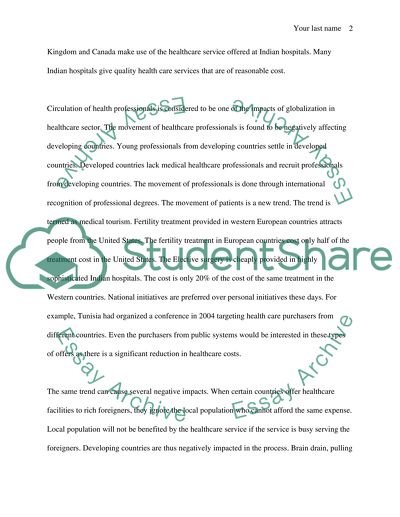 Healthcare and Health Policy