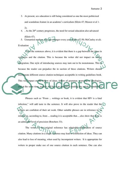 Revision for Integration of Sources