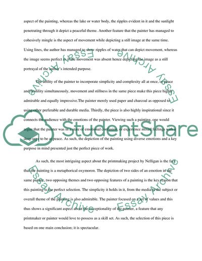 Printmaking Project by Emily Nelligan