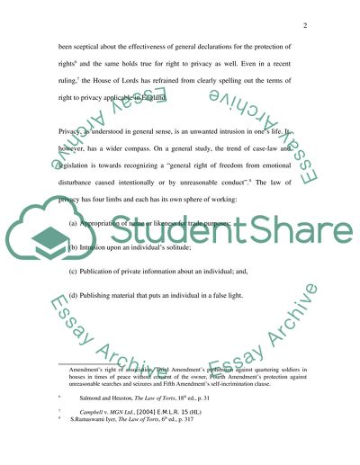 Civil liberties essay