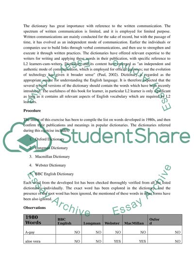 The Effectiveness of Dictionaries for L2 Learners