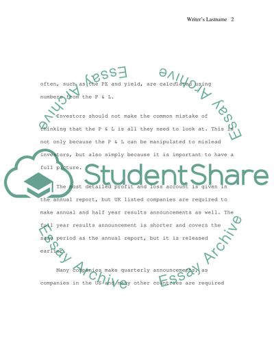 Accounting for Managers