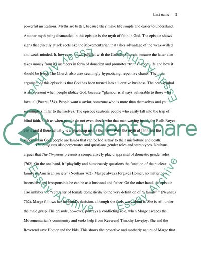 The Simpsons: The Signs of Degraded Humanity and Declining Culture