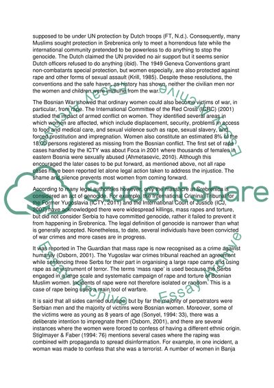 An Instrument of Genocide in Bosnia