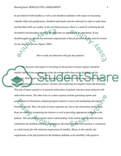 Module Five Assignment