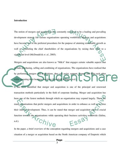 Linkage between Mergers and Acquisitions with Share Prices and Stock Markets