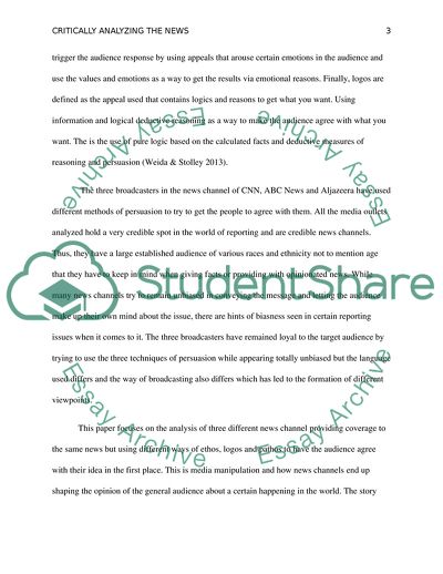 The Use of Persuasion Techniques