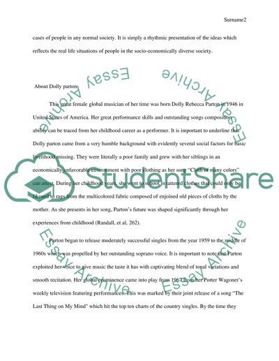 Coat of Many Colors by Dolly Parton