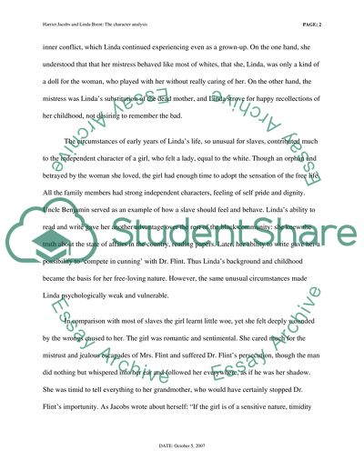 Harriet Jacobs and Linda Brent