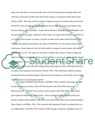 The relevance of academic knowledge to emergency management practice