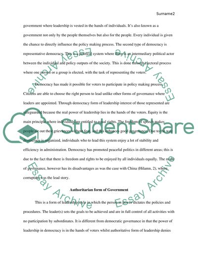 Comparitive Politics